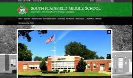 
							         South Plainfield Middle School: Home								  
							    