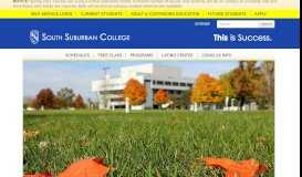 
							         South Suburban College – Weigh more options								  
							    