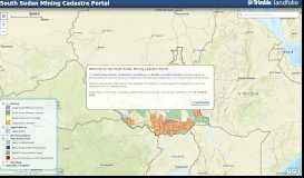 
							         South Sudan Mining Cadastre Portal - Supported by Spatial ...								  
							    