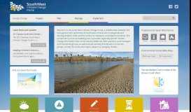 
							         South West Climate Change Portal								  
							    