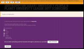 
							         Southampton Solent University People & Planet University League ...								  
							    