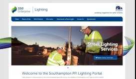 
							         Southampton Street Lighting Services								  
							    