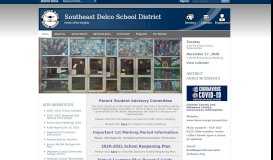 
							         Southeast Delco School District								  
							    
