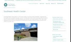 
							         Southeast Health Center (SEHC) | Health Care Clinic | San ...								  
							    