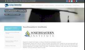 
							         Southeastern Institute | NC & SC Medical Trade Programs								  
							    