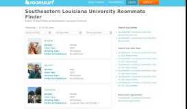 
							         Southeastern Louisiana University (SLU) Roommates | Roomsurf								  
							    