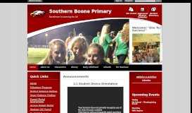 
							         Southern Boone Primary / Homepage								  
							    