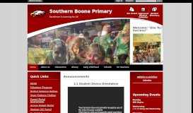 
							         Southern Boone Primary / Homepage - Southern Boone School District								  
							    