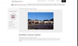 
							         Southern Cancer Center - Navigating Care								  
							    