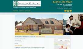 
							         Southern Clinic, PC - Dothan - AL: Family Medicine								  
							    