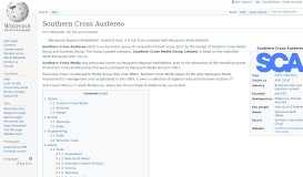 
							         Southern Cross Austereo - Wikipedia								  
							    
