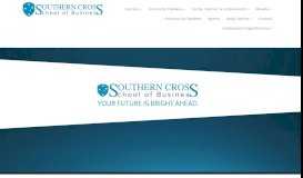 
							         Southern Cross School of Business |								  
							    