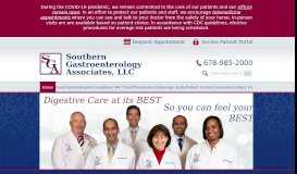 
							         Southern Gastroenterology Associates								  
							    