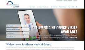 
							         Southern Medical Group								  
							    