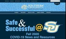 
							         Southern University and A&M College								  
							    