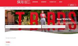 
							         Southern Utah University | Cedar City, UT | Bachelor Associate Master ...								  
							    