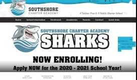 
							         SouthShore Charter Academy								  
							    