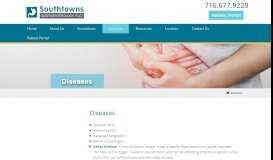 
							         Southtowns Gastroenterology, PLLC > Diseases								  
							    