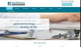
							         Southtowns Gastroenterology, PLLC > Home								  
							    