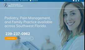 
							         Southwest Florida Ankle and Foot Specialists | Pain Management								  
							    