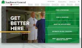 
							         Southwest General Health Center: Middleburg Heights Hospital								  
							    