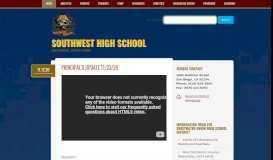 
							         Southwest High School - San Diego								  
							    