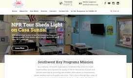 
							         Southwest Key Programs - Shelters, Youth Justice, Public ...								  
							    