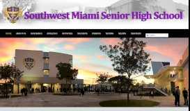 
							         Southwest Miami Senior High								  
							    