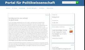 
							         Soziale Nachhaltigkeit - Portal für Politikwissenschaft								  
							    