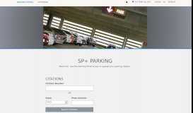 
							         SP+ Parking: City of Cleveland - SP+ PARKING								  
							    