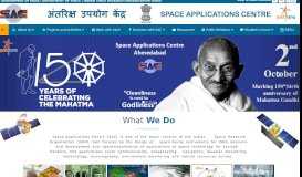 
							         Space Applications Centre (SAC)								  
							    
