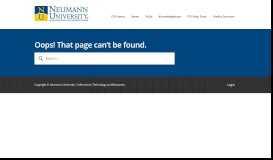 
							         Spam Filtering at Neumann – Information Technology and Resources								  
							    