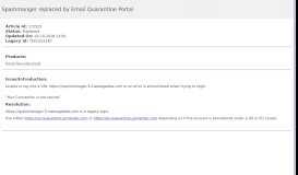 
							         Spammanger replaced by Email Quarantine Portal - Symantec Support								  
							    