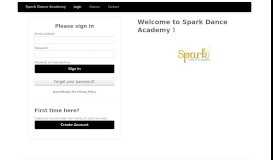
							         Spark Dance Academy - Dance Studio Pro								  
							    