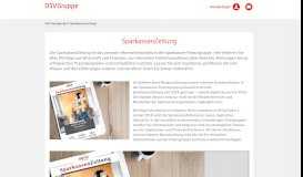 
							         Sparkassenzeitung Inhaltsseite - DSV-Gruppe								  
							    