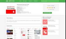 
							         SparkassenZeitung Portal - iOS App - AppStore Top-100								  
							    