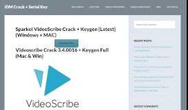 
							         Sparkol VideoScribe Crack + Keygen [Latest] (Windows + MAC)								  
							    