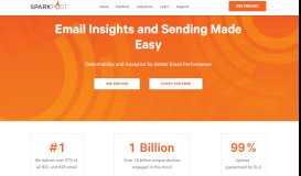 
							         SparkPost: Email Delivery and Analytics for Developers and Enterprises								  
							    