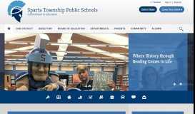 
							         Sparta Township Public Schools / Homepage								  
							    