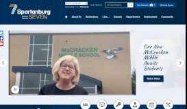 
							         Spartanburg School District 7 / Homepage								  
							    