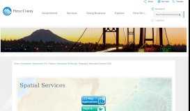 
							         Spatial Services | Pierce County, WA - Official Website								  
							    