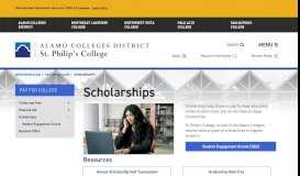 
							         SPC : Scholarships | Alamo Colleges								  
							    