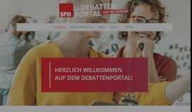 
							         SPD Debattenportal								  
							    