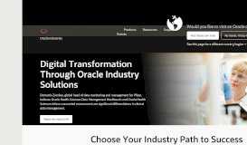 
							         Speaker Portal | Overview | Oracle Industry Connect 2016								  
							    