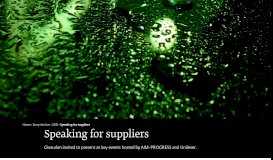 
							         Speaking for suppliers | Givaudan								  
							    