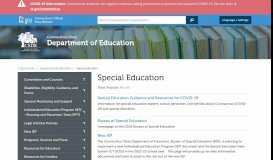 
							         Special Education - CT.gov								  
							    