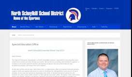 
							         Special Education - North Schuylkill School District - Home of the ...								  
							    