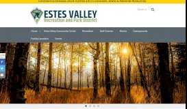 
							         Special Interest Programs | Estes Valley Recreation and Park District								  
							    
