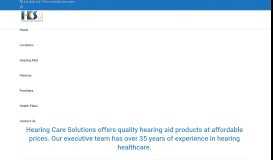 
							         Special Offers Members – Hearing Care Solutions								  
							    