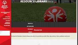 
							         Special Olympics Ontario Information Portal								  
							    